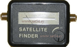 Настройка спутниковой антенны с помощью прибора SATFINDER