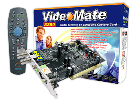 Обзор ТВ-тюнера Compro VideoMate S350